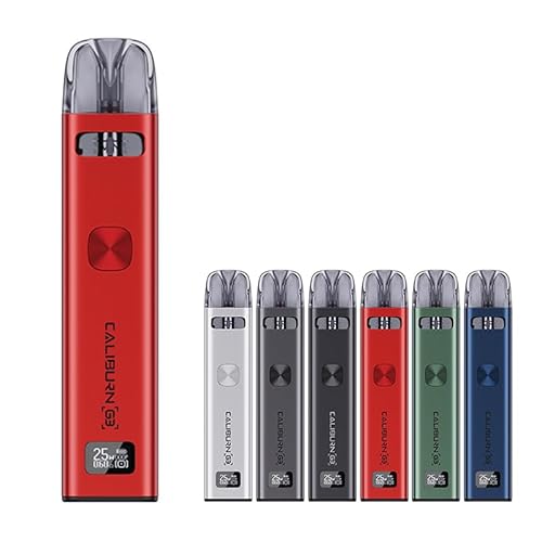[EF Caliburn G3 Pod System Kit 900mAh 2.5ml / 2ml dq^oR X^[^[Lbg Jo[ |bh (Red)