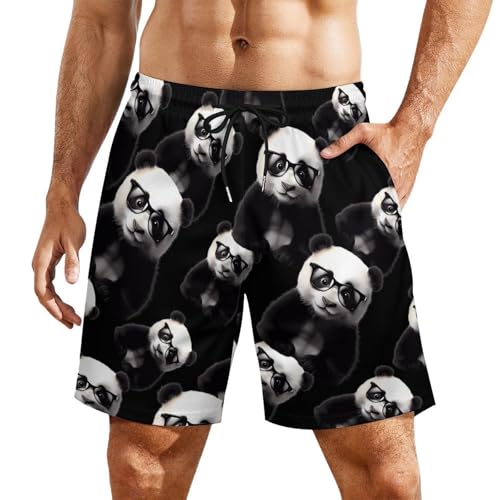 Pantalones cortos de playa con bolsillos y secado rápido para hombre activo