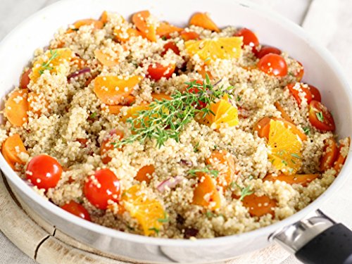 CEREAUSLY Organic White Quinoa in Bulk | 12.5 Lb | Restaurants | Wholesale | Bolivian | Royal | NON-GMO | Kosher | Gluten-Free | Vegan - Thumbnail 5