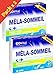 Govital - MELA-SOMMEIL Double Action: Endormissement et Sommeil de qualité - 2 Boites de 30 Gélules