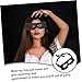 SOIMISS 8Pcs Cosplay Eye Masks for Halloween Party Unique Masquerade Masks for Men Fashionable Dress Up Accessories for Festivals and Costume Events
