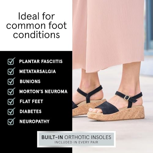 ABEO Solstice Buckle Sandals For Women | Arch Support Sandals Women's | Arch Support | Built-In Orthotic Insole4