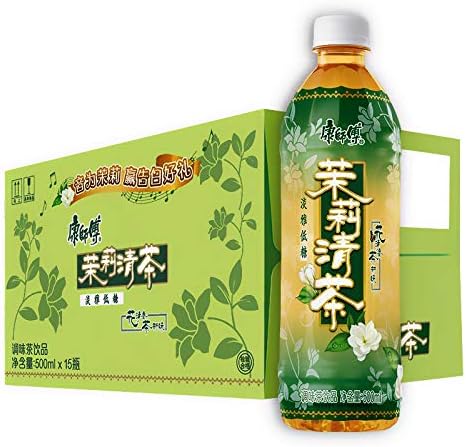 [Case of 15] 康师傅 Kang Shi Fu Jasmin Green Tea (Low Sugar / 茉莉清茶)