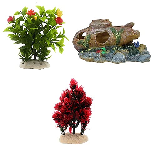 Jainsons Aquarium Decoration Combo Items (B06XQ7X513) Amazon Price History, Amazon Price Tracker