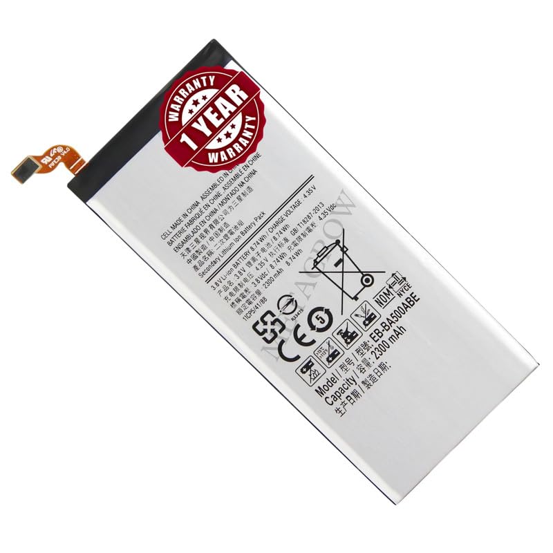 Image of Original EB-BA500ABE Battery for Samsung Galaxy A5 (2015) (SM-A500F) - (2300mAh) - 1 Year Warranty JK1