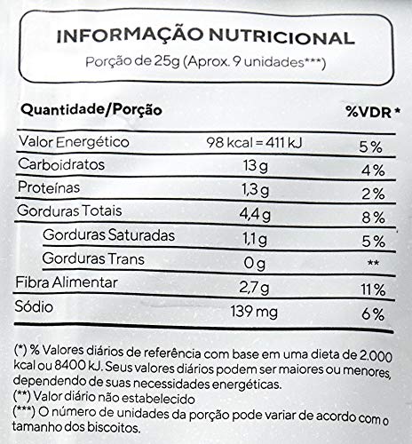Biscoito Tabletitos de Linhaça Dourada Gengibre e Pimenta Rosa Leve Crock 50g