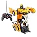 Produktbild Lamdoo Ferngesteuerter Roboter für Kinder, Hochgeschwindigkeits-Fernbedienung, Spielzeug, Plastik, gelb, 11x7x3cm
