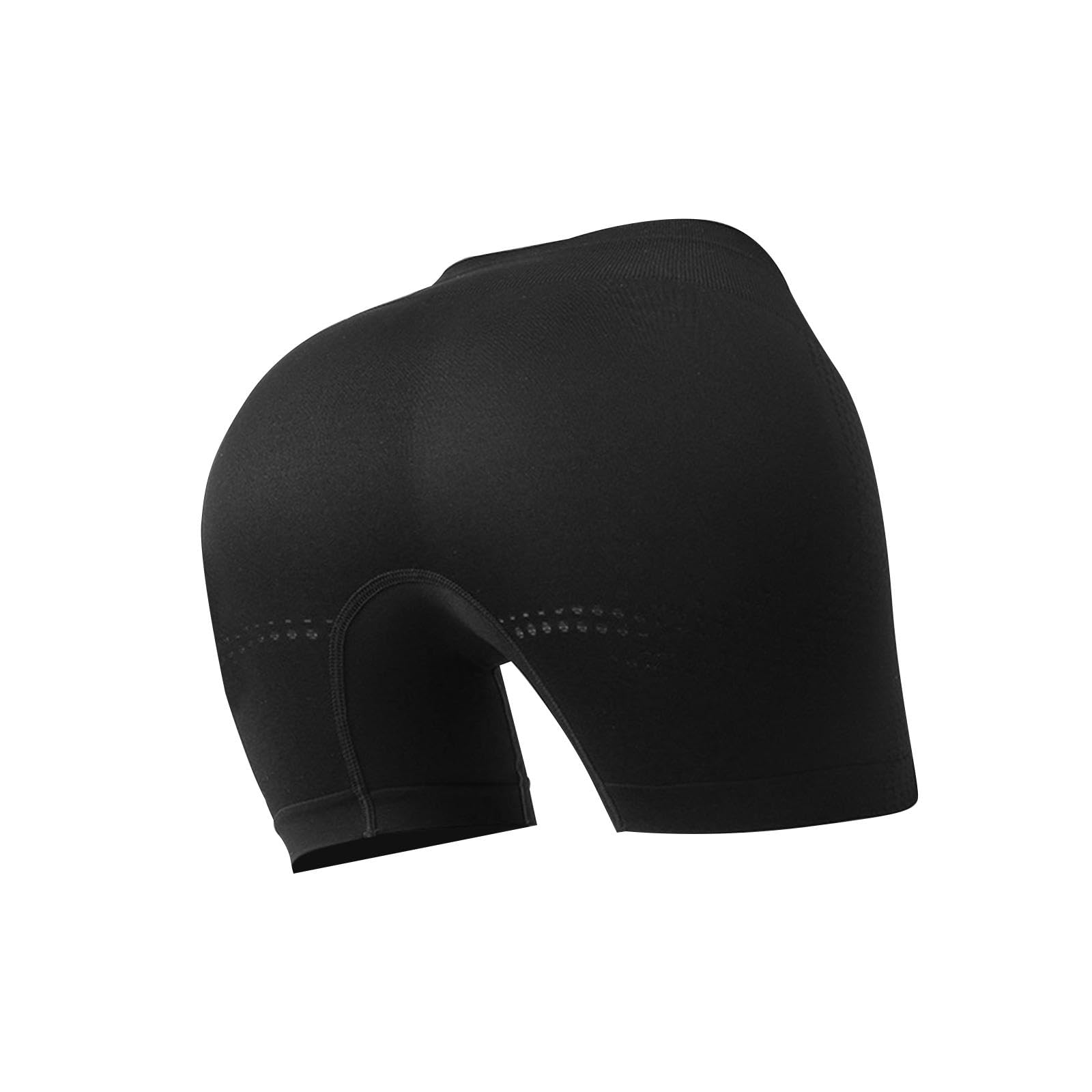 THE STYLE SUTRA® Womens Yoga Shorts High Waisted Workout Shorts for Fitness Home Gym Training L XL Black | 1 Yoga Shorts-image-24