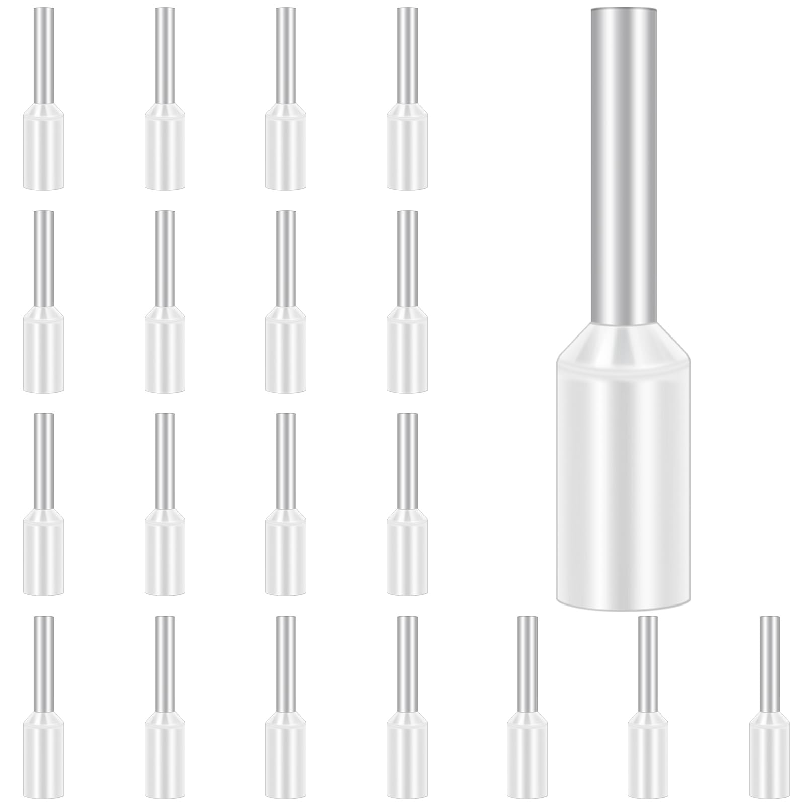 Embout De Cablage Pré-isolé Fil Souple Isolé De 0.5 Mm² à 25 Mm² Simple Ou Double