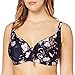 Produktbild Pour Moi Damen Orchid Luxe Underwired Non Padded Top Bikini, Navy/Pink, 38DD