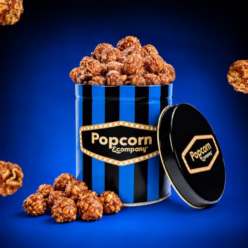 Image of Popcorn & Company Choco Caramel Gourmet Popcorn, Tin 130g