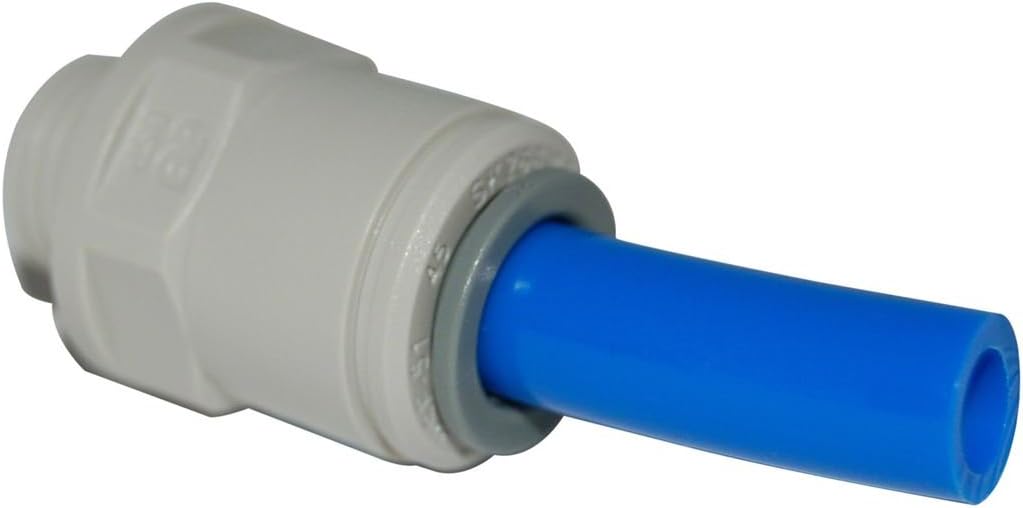 2 x BWF NEW Push Fit Fittings Compatible with Franke Triflow Filter Housing (9.03110 & 9.03210)