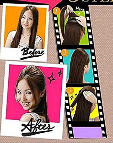 3pcs Black Different Size Bump It Up Volume Inserts Do Beehive Hair Pad Base Styler Insert Tool Hair