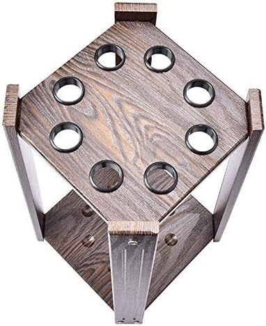 Support de queue de billard en bois massif meuble de sol pour rack de billard