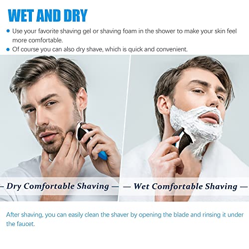 Image of HQ8 Replacement Heads for Norelco, Razor Blades for Phillips Norelco Aquatec Replacement Heads, HQ8 Blades 8 Series