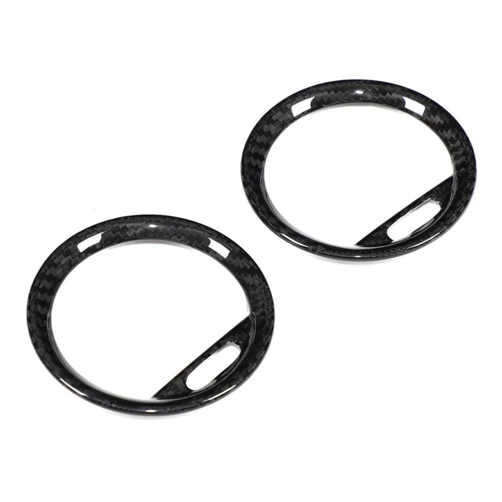 Marco de fibra de carbono para salida de aire lateral de Fiat 500 Abarth, pack de 2 piezas 8