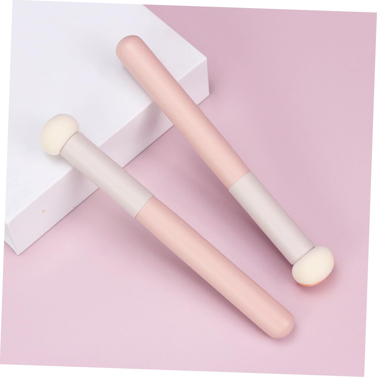 HONMEET 6-piece Concealer Brush Set Face Nose Eyelid Makeup Small Comfortable Handle Ideal for Travel Daily Use Women