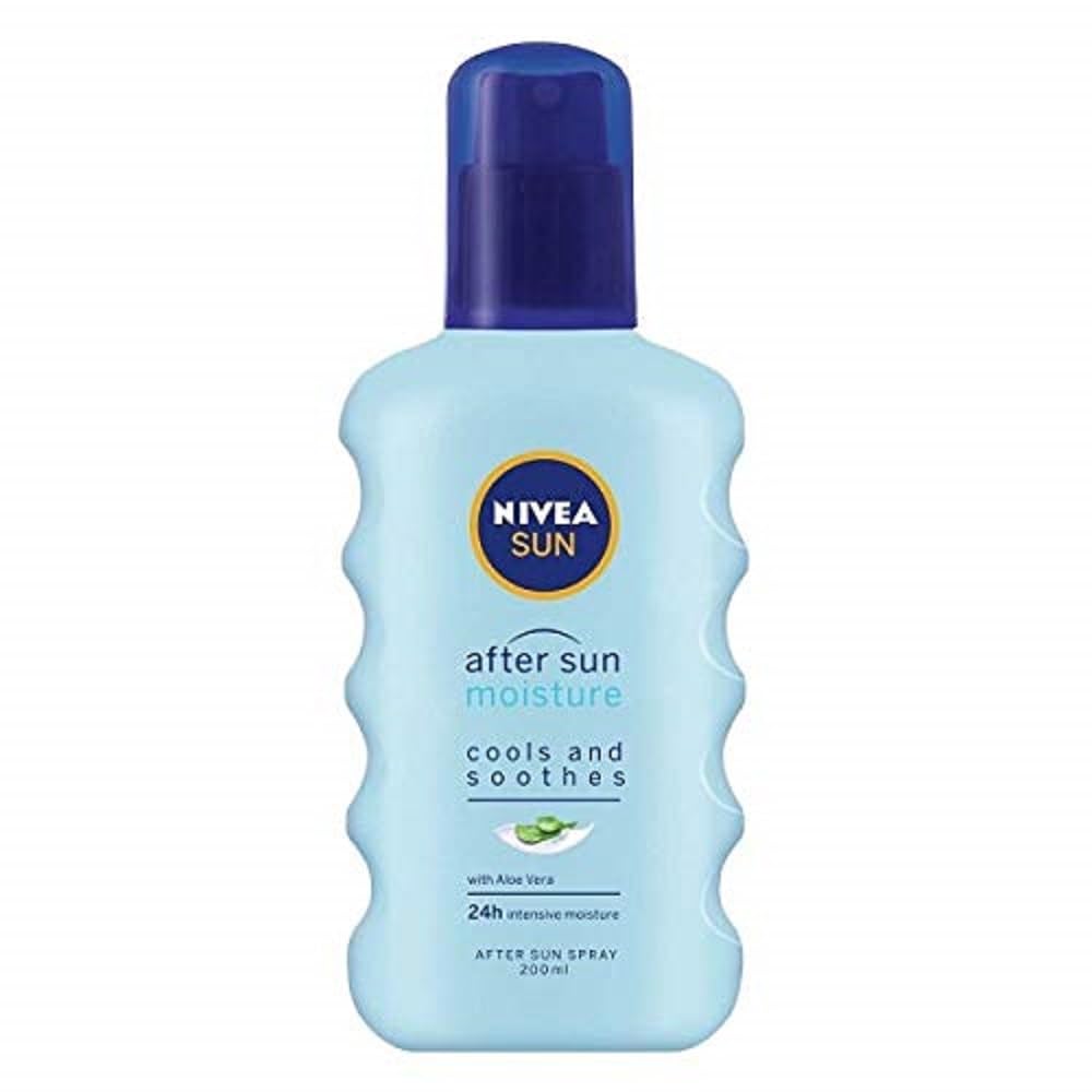 Nivea Sun Moisturising Soothing Spray After Sun Moisture with Aloe Vera, 200 ml