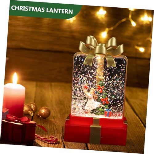 Linterna decorativa navideña LED STOBAZA para evitar cables en la decoración de ventanas 6