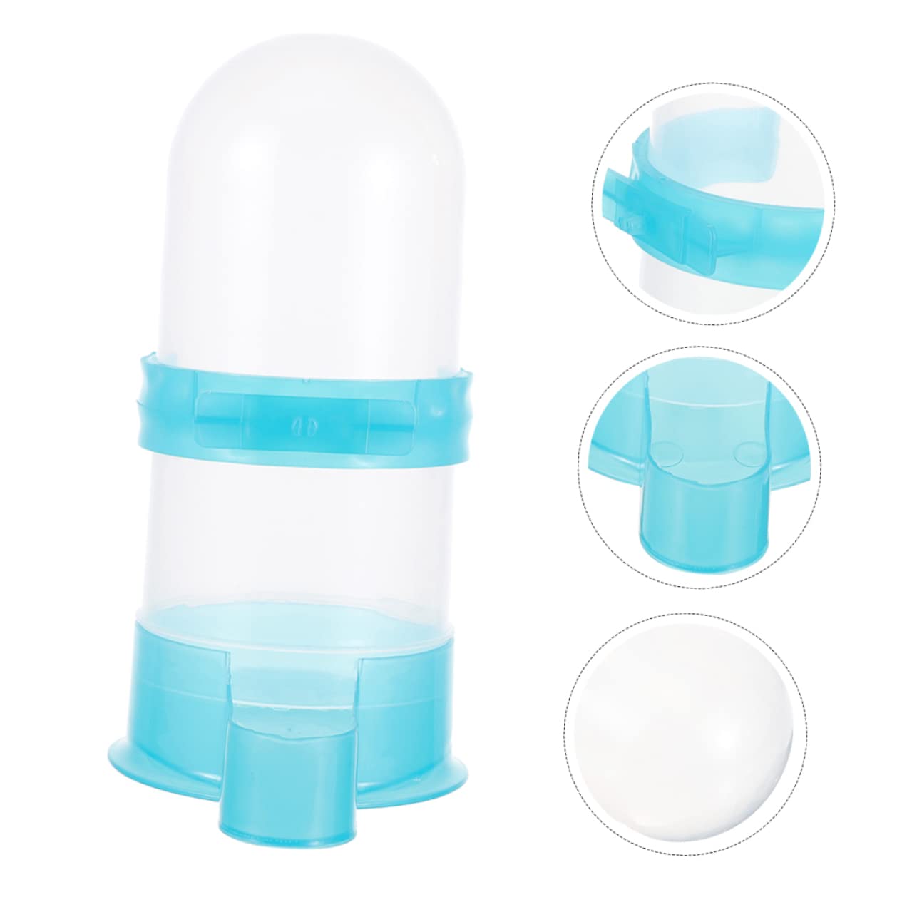 2 Pièces Abreuvoir À Oiseaux Automatique, Abreuvoir Oiseaux Cage Mangeoires Piège à Eau