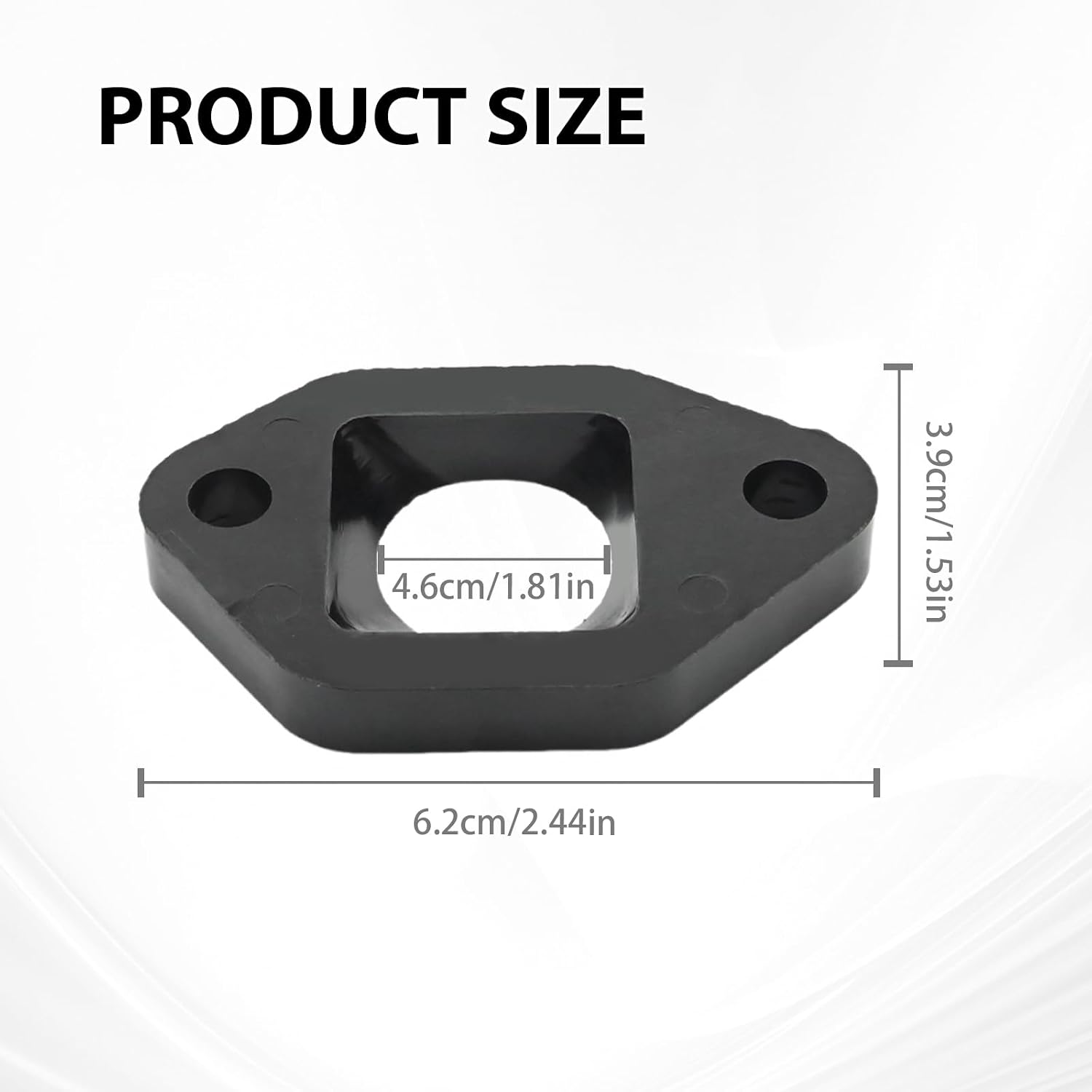 EATAKWARD 2 Sets 19651-Z0L-000 Carburetor Insulator Gasket Kit, Replacement for Honda GCV160 GCV160A GCV160LA GCV160LAO GCV160LE Engines, Replaces 16211-ZL8-000