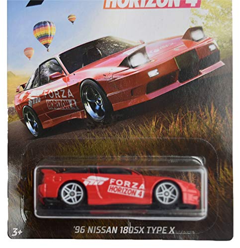 Hot Wheels '96 Nissan 180SX Type X 2/6, red