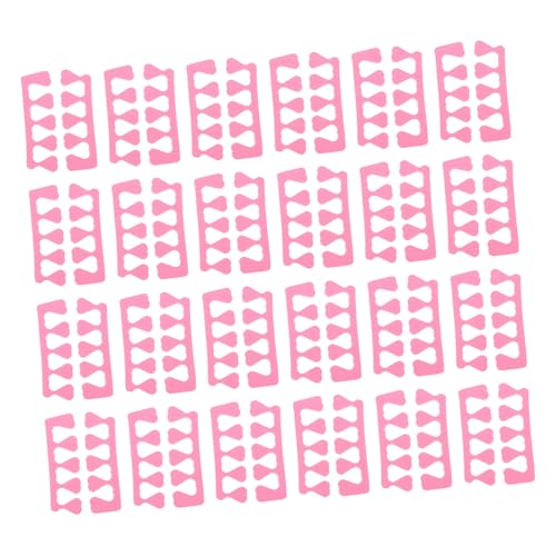 Healeved 100pcs Toe Separators Toe Separator Kit for Manicure for Women for Nail Art Easy to Use