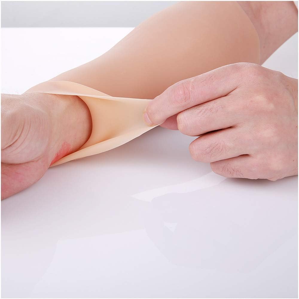 Silicone Fake Arm - Realistico Silicone Sleeve Fake Arm - Morbido Silicone Sleeve - per Cicatrice Tatuaggio Voglia Oscuramento E Cosplay