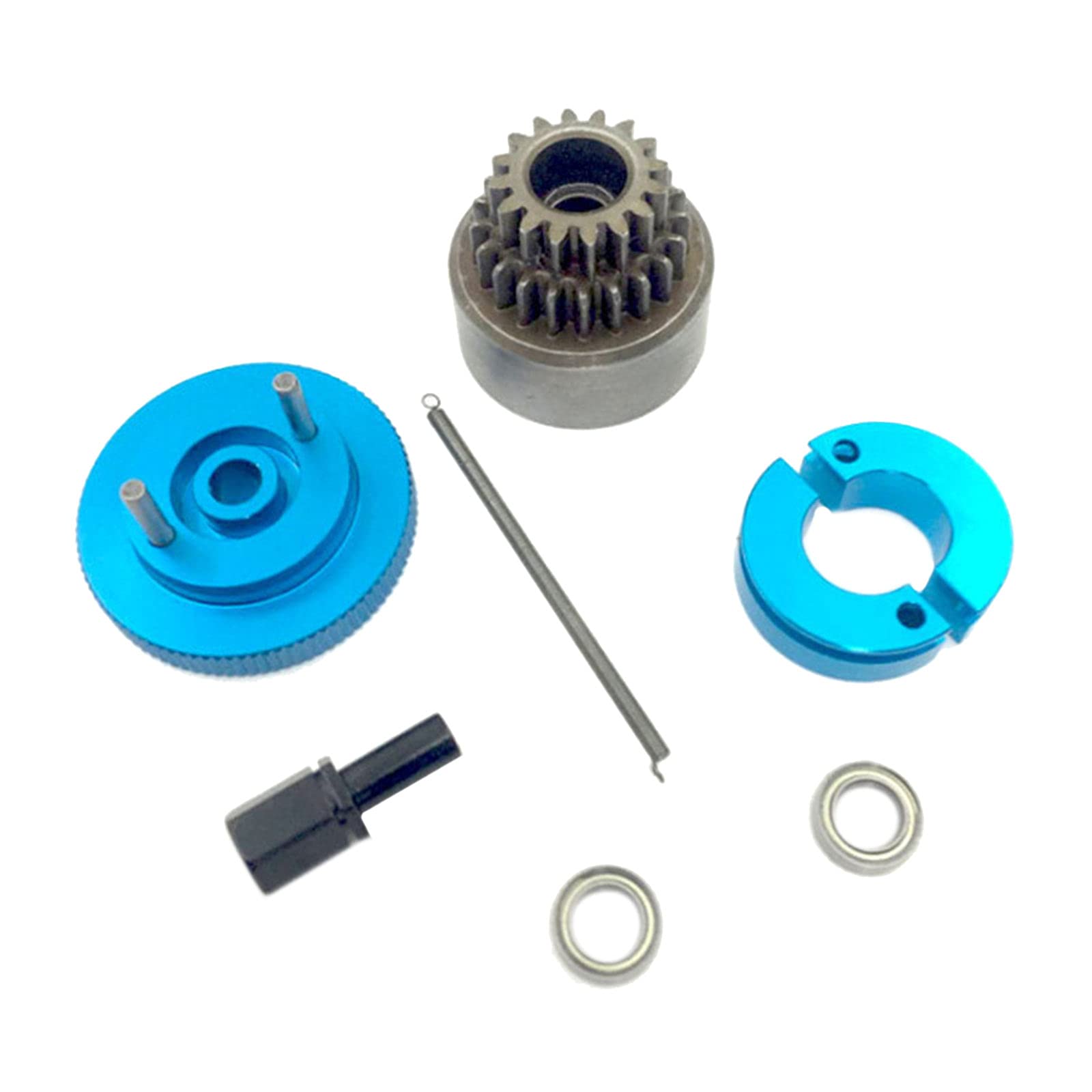Generic Set Frizione RC Speed 1/10 Set Frizione per Parti di Ricambio per Auto RC HSP - Doppia Marcia