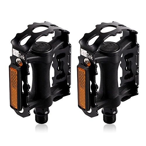 Bike Pedals, Bicycle Pedals fitTek High Performance Pedals for Bikes