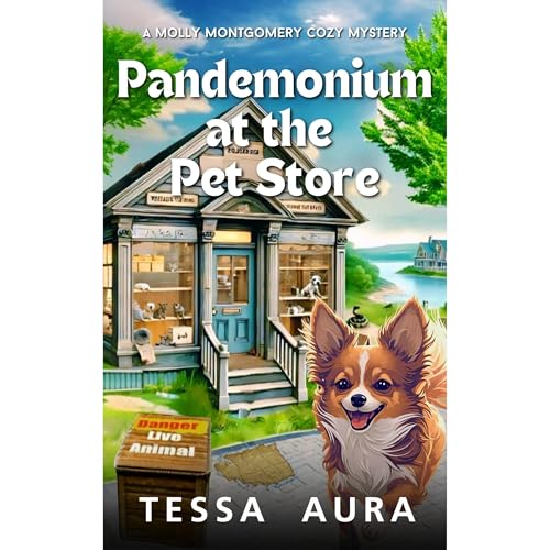 Pandemonium at the Pet Store Audiolibro Por Tessa Aura arte de portada