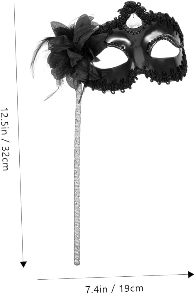 Amazon.co.jp: Holibanna コスプレマスク 衣装 白い仮面舞踏会 男性用