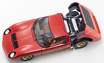 京商オリジナル 1/18 ランボルギーニ ミウラ P400S レッド ゴールド Amazon | 京商オリジナル 1/18 ランボルギーニ ミウラ P400 (レッド