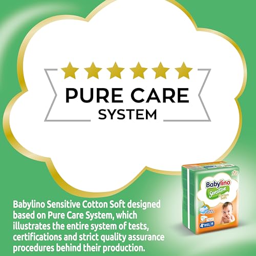 Babylino Sensitive Maxi Plus, 114 pieluszek rozmiar 4+ (9-20 kg)