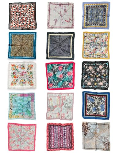 Mango Gifts Women’s Neck Scarf Set of 10 – 20