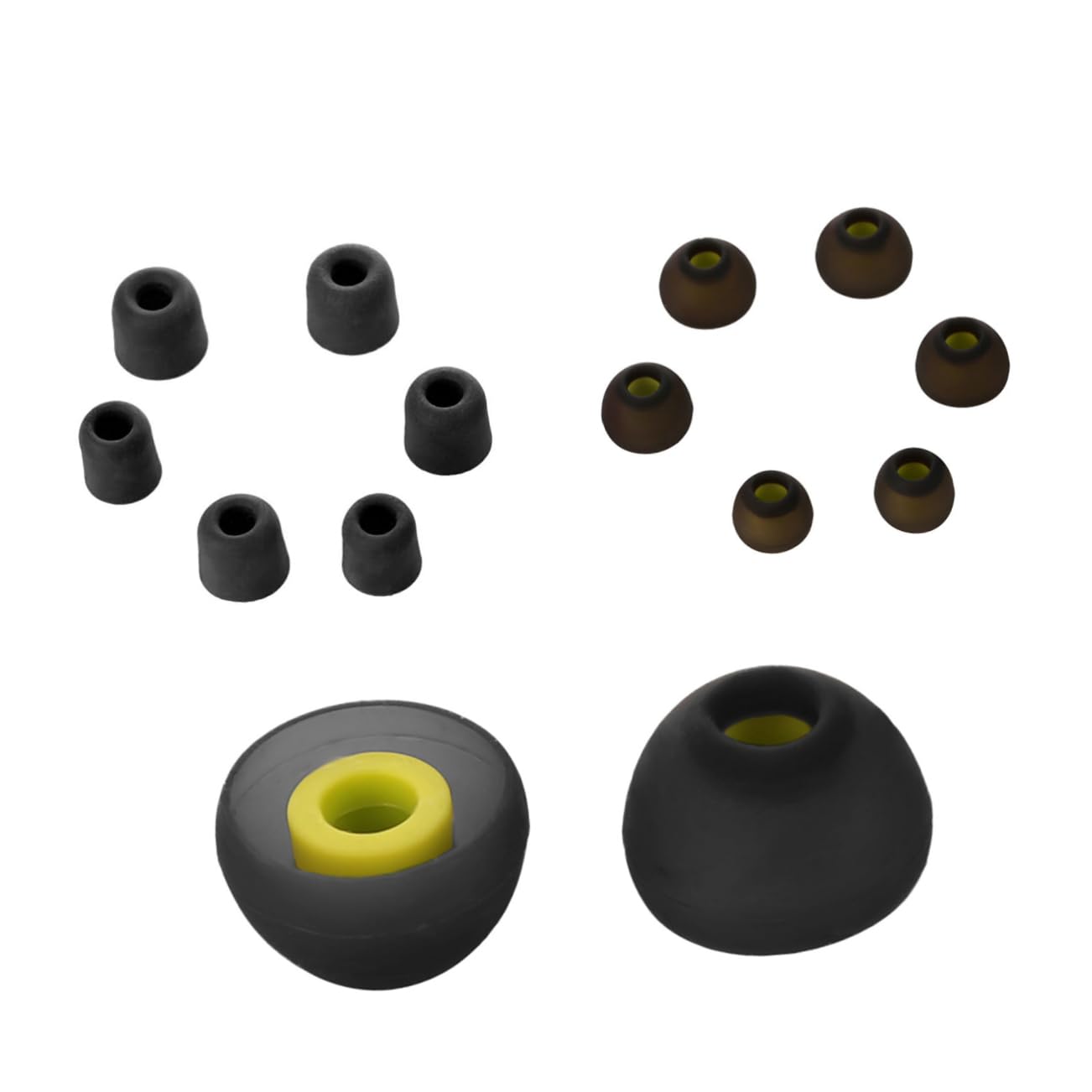 Hemobllo 3 Set Di Punte Auricolari Di Ricambio in Silicone Con Memoria Riduzione Del Rumore Cuffie Comode