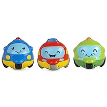 Chicco Rolling Wheels, pattuglia di Auto per Bambini, Veicoli da Costruzione Macchinine Turbo Ball City Builders, Idea regalo, Giochi per Bambini, Multicolore