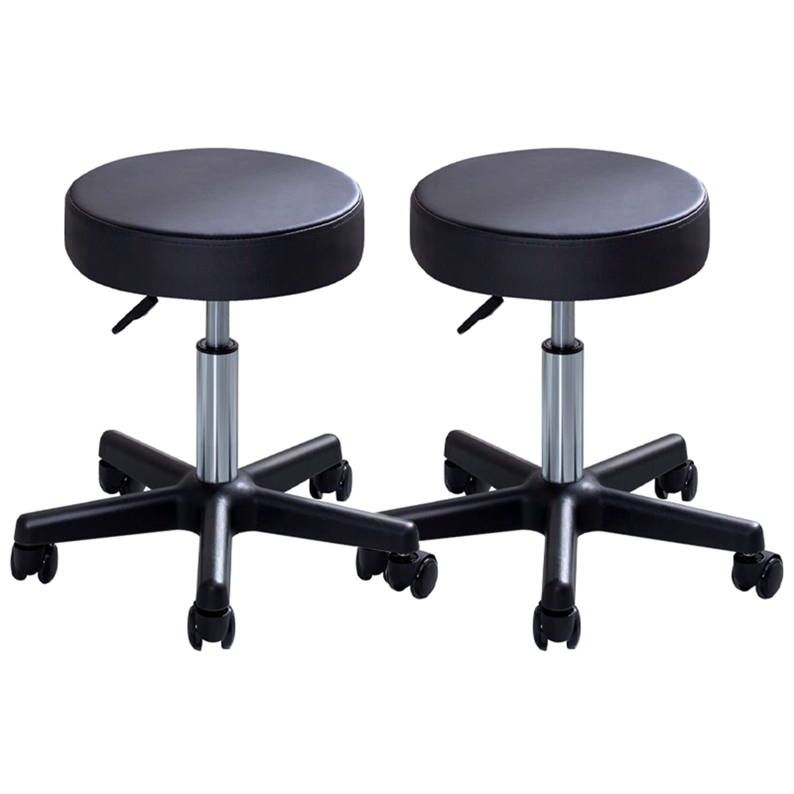 Tabouret de bar réglable en hauteur lot de 2 chaises hautes vintage pour pub et salon