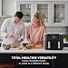 Ninja Foodi 6-in-1 Dual Zone 7.6L Air Fryer, 2 Drawers, Black AF300UK