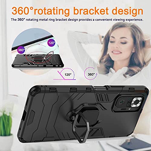 GOKEN Cover per Xiaomi Redmi Note 10 PRO, TPU/PC