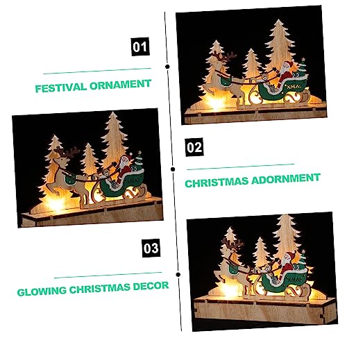 Zerodeko 6 Peças Decoração de Natal enfeite de festival decoração de lareira decorações de Natal orn