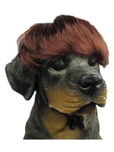 Tanya Amazing Pet - Peluca para perro, color vino oscuro, 1 pieza