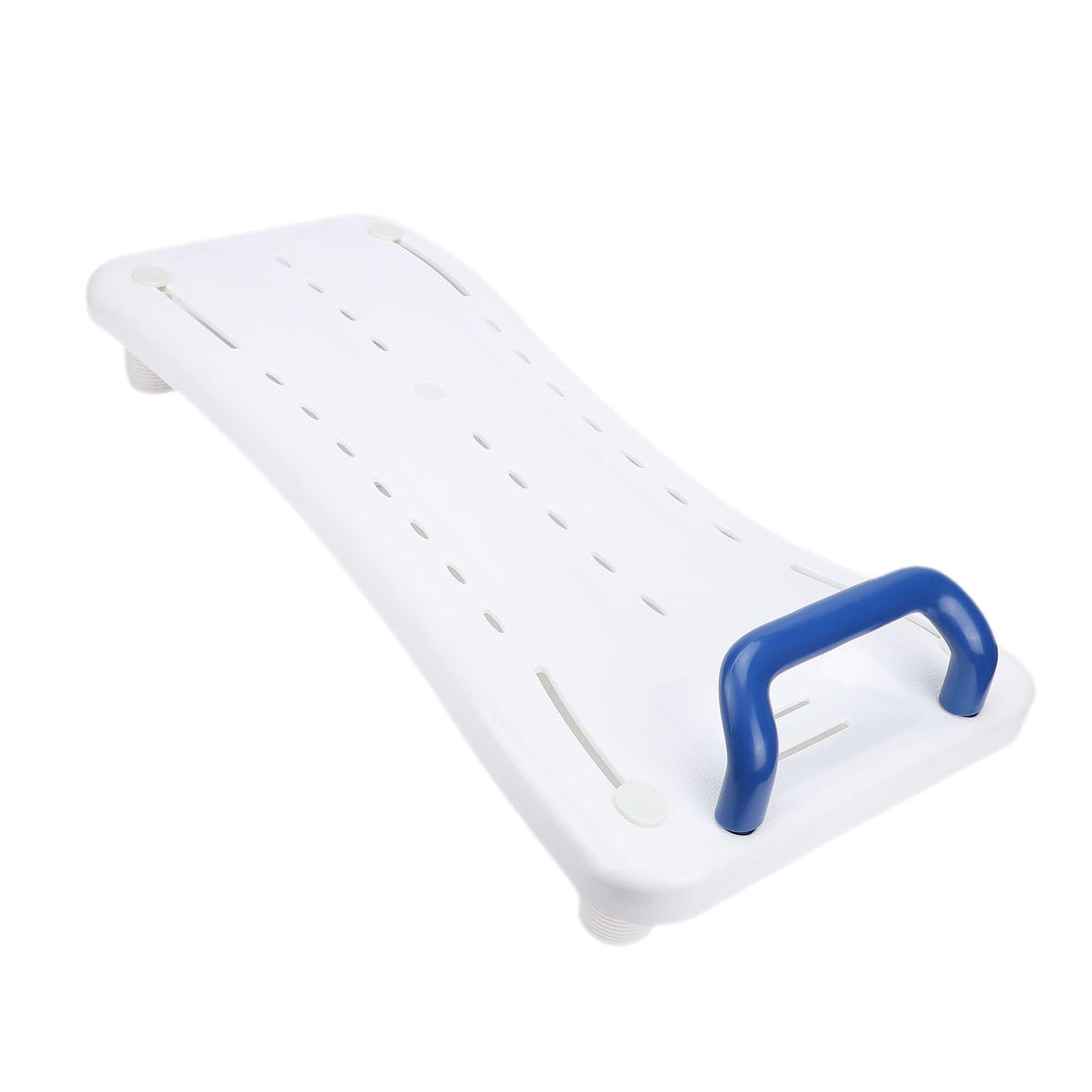 LiebeWH Panel Siedziska Wanny, Antypoślizgowa Plastikowa Deska Prysznicowa z Uchwytem, ​​mobilna ławka do Kąpieli o Wymiarach 29,5 X 13,4 Cala, Mieszcząca Ręczniki i Szampon dla Starszych Dorosłych