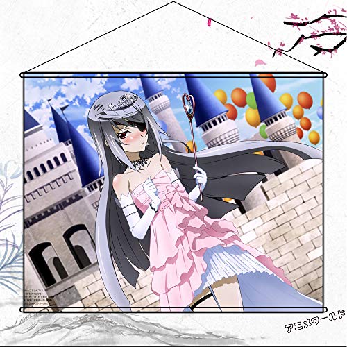 アニメワールド タペストリー インフィニット ストラトス ラウラ·ボーデヴィッヒ Laura Bodewig ポスター 掛ける絵 アニメ 漫画 壁アート 掛け軸 スクロール軸 軸物 誕生日プレゼント クリスマスプレゼント 漫画 同人 可愛 二次元 プレゼント クリスマス おしゃれ 萌え 贈り物 カスタム可能 約70cmX50cm「B2」