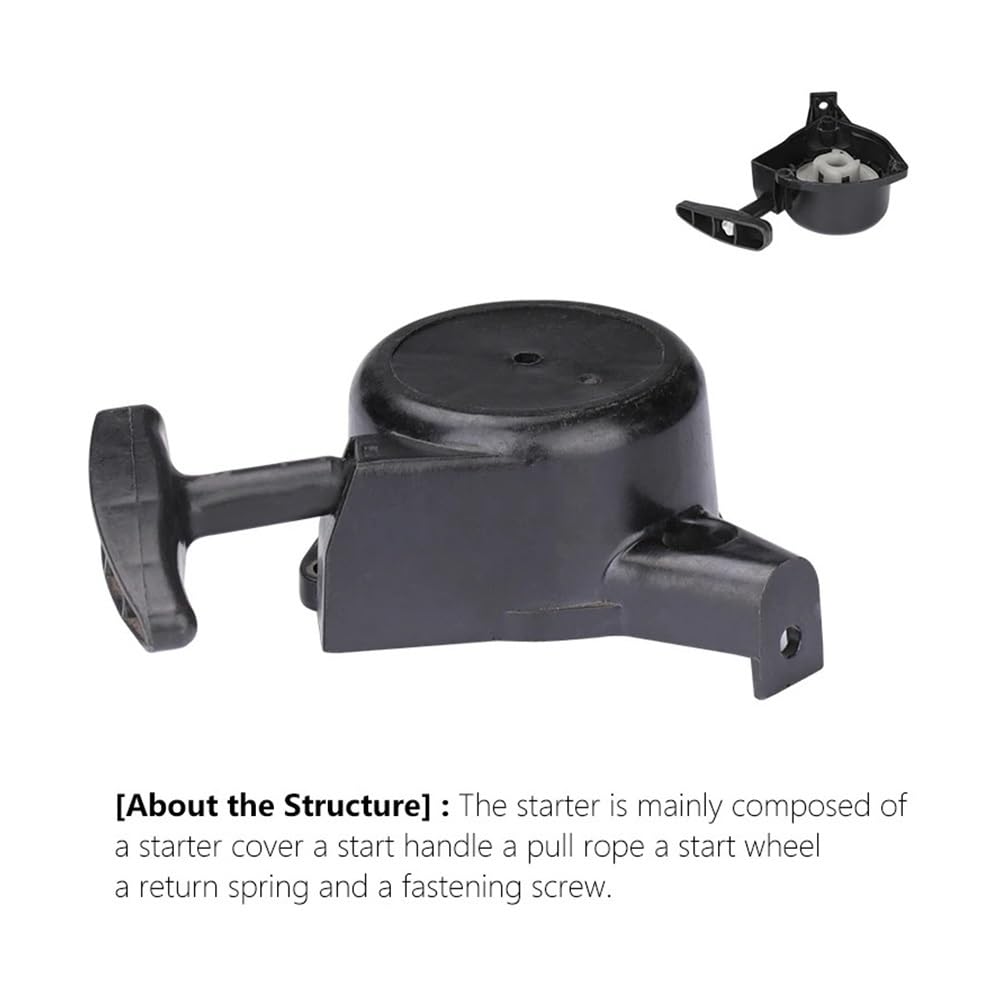 Lawn Mower Pull Recoil Starter Kit for TU26 Sprayer Brush Cutter 2 Stroke Engine Pulley Starter Garden Power Tool