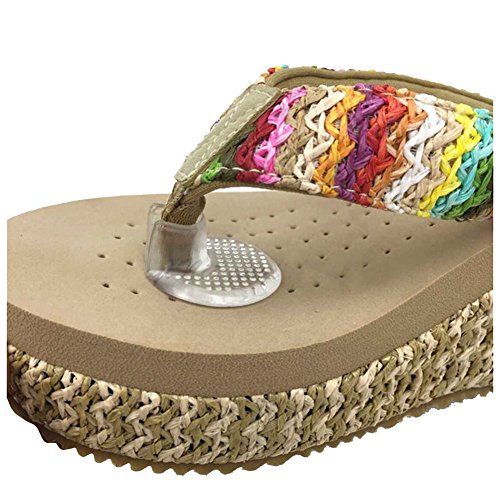 HugeStore 3 Pairs Silicone Thong Sandal Toe Protectors-Silipos Sandal Flip-Flop Gel Toe Guards