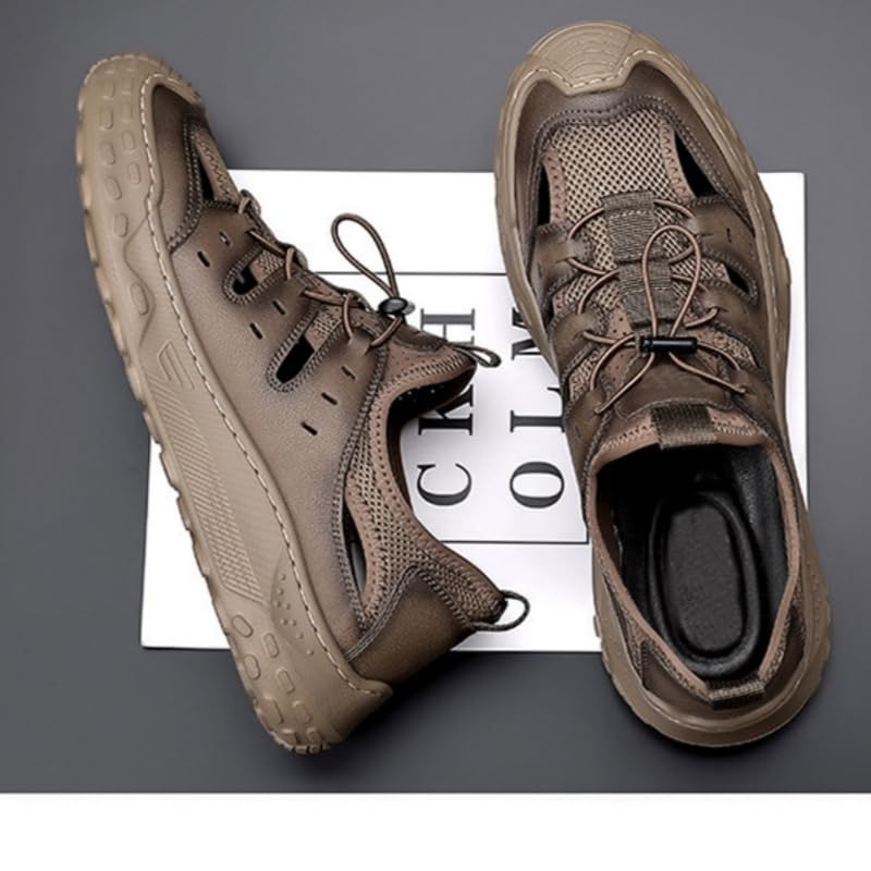 Men's fashionable outdoor soft-soled shoes - Breathable, comfortable and cool lightweight shoes, suitable for daily wear and travel use2