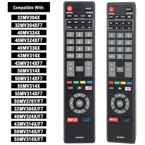 Image of for Magnavox-TV-Remote-Control-Replacement, Compatible with Magnavox LED HDTV Smart TVs (NH409UD)