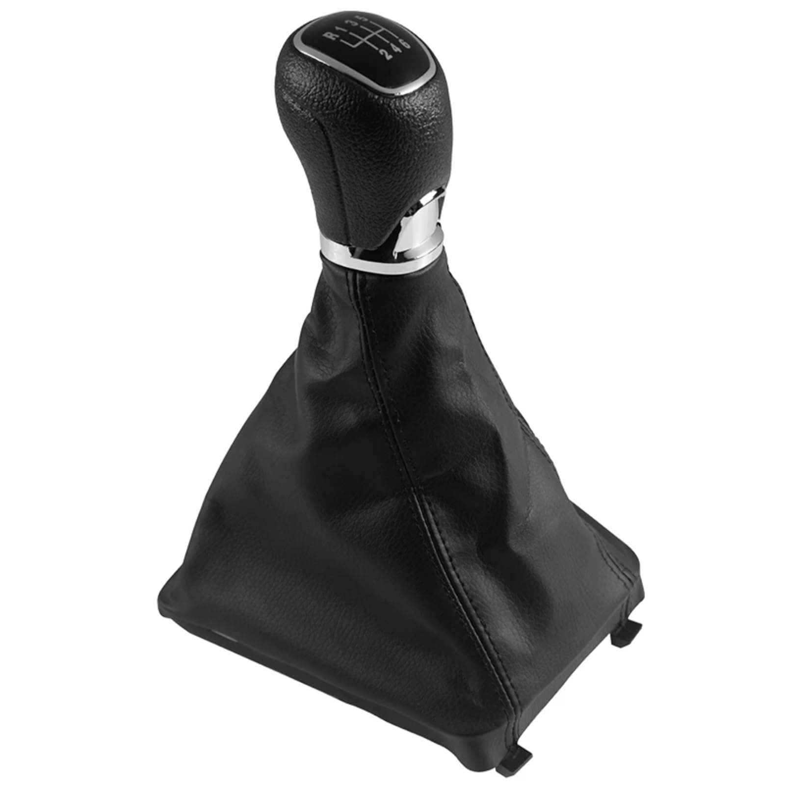 MRRRVFOEX Gear Stick Knob Compatible with Skoda for Octavia A7 MK3 2014 2015 2016 2017 Gear Shift Knob Lever Head Handball Shifter Gear Shift Knob Stick Head(6 Speed)