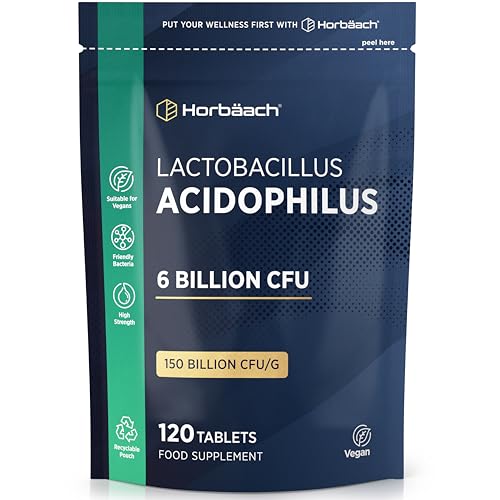 Lactobacillus Acidophilus 6 Billion CFU | Pro-Bio for Digestive &...